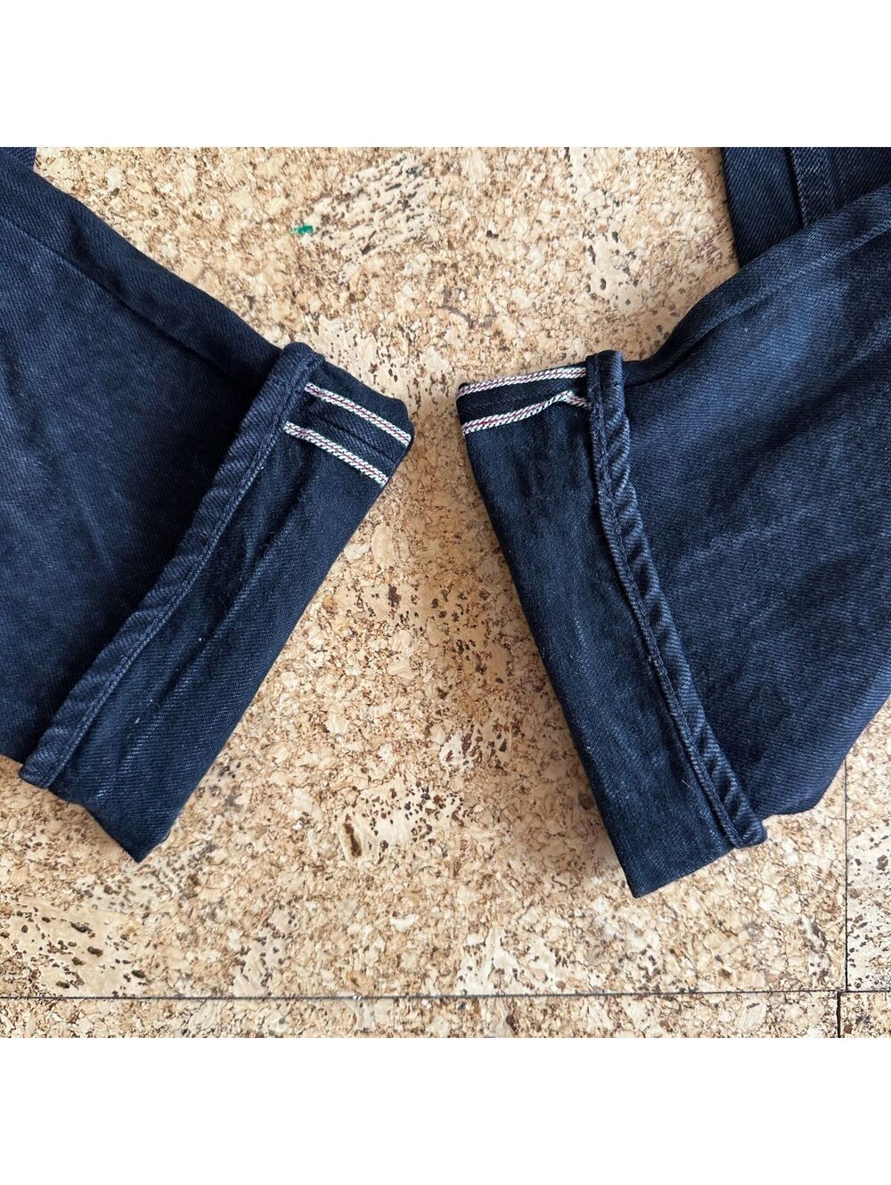3sixteen ST-220X Dbl Black Selvedge Denim Jeans 31x31 Kuroki 14.5oz US Thrashed - Picture 3 of 11
